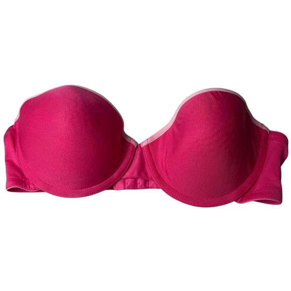 Flirtitude Pink Padded Petite Underwire Bra 34B - Picture 1 of 5